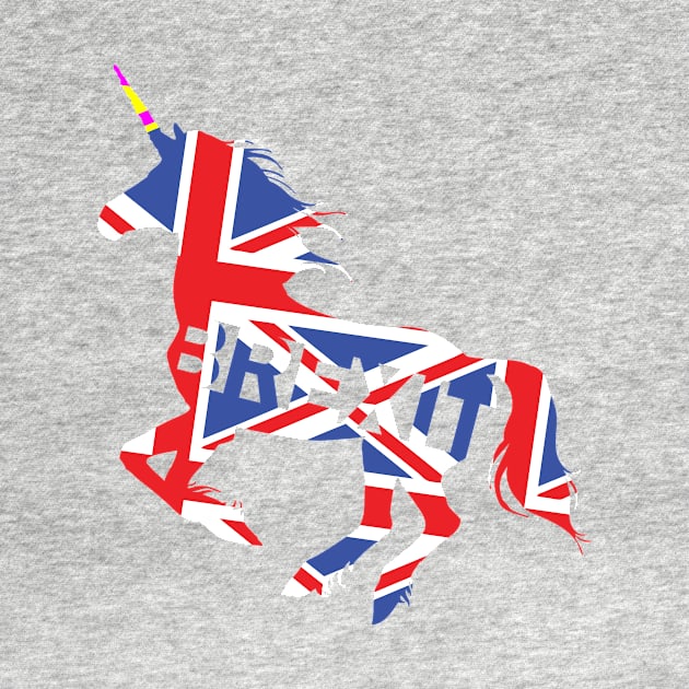 Brexit Unicorn funny political humor stay EU t-shirt by e2productions